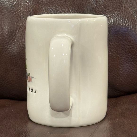 Rae Dunn Merry Christmas Watercolor Christmas Tree with Gifts Ceramic Mug - Picture 3 of 6